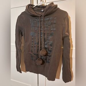 🆕 Brown hoodie sweater 100% Cotton